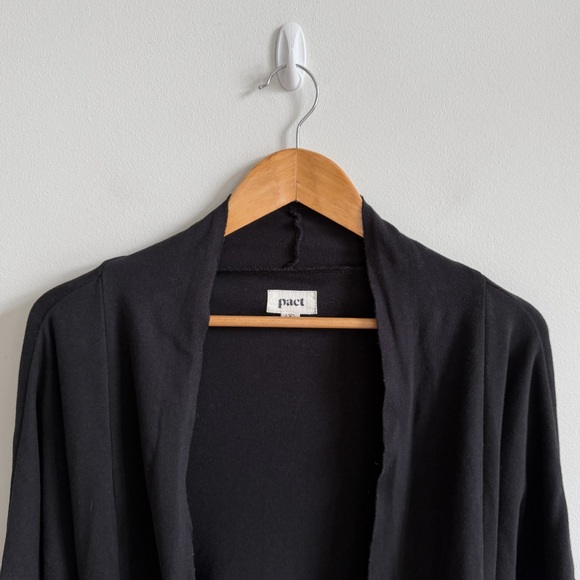 PACT • Airplane Cardigan in Black - Picture 5 of 14